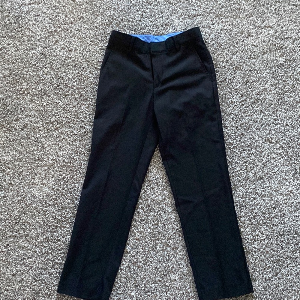 Like new boys dress pants BLACK 8 regular